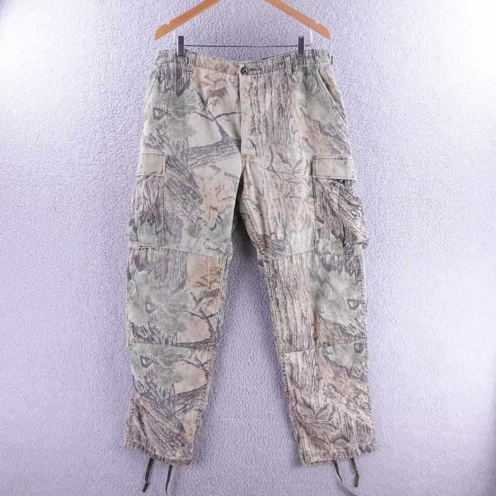Vintage Propper International Camo Cargo Military Pants Mens L Realtree USA